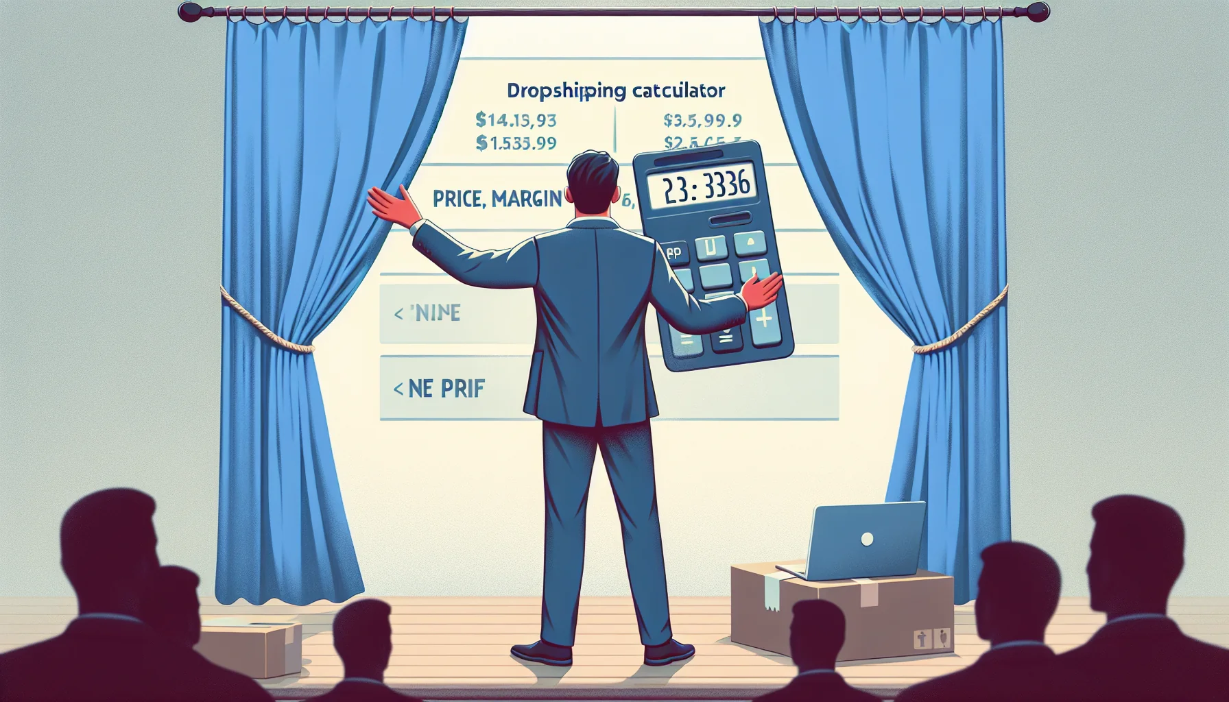 CPA Dropshipping: Calcular Fórmula Contra Entrega 2026 — ilustración