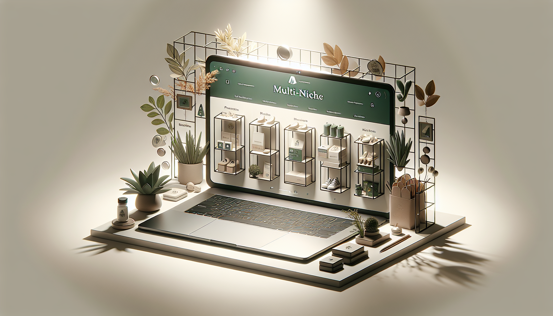 ¿Es Una Tienda Multinicho La Mejor Opción Para Vender En Shopify? — ilustración