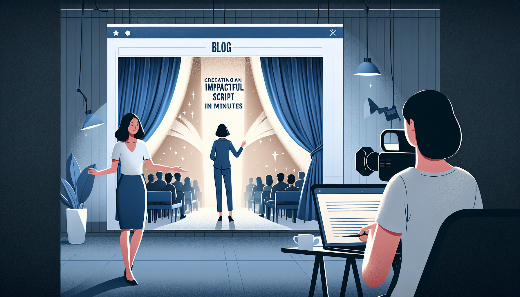 Cómo crear un guion impactante en minutos para ADS de Dropshipping que realmente vendan — ilustración