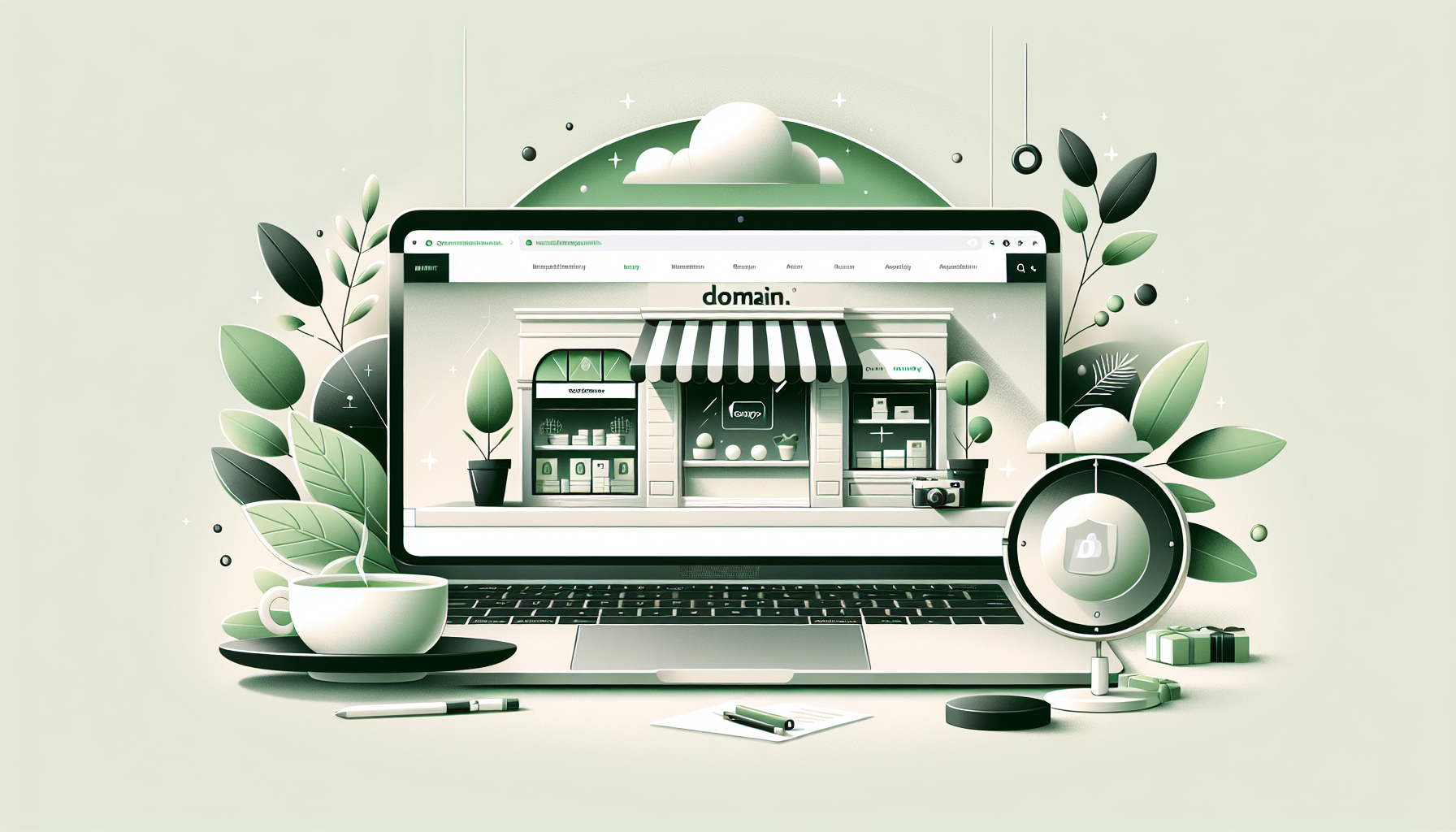 Cómo Conectar Tu Dominio a Shopify en 5 Minutos (GoDaddy vs Shopify 2026) — ilustración