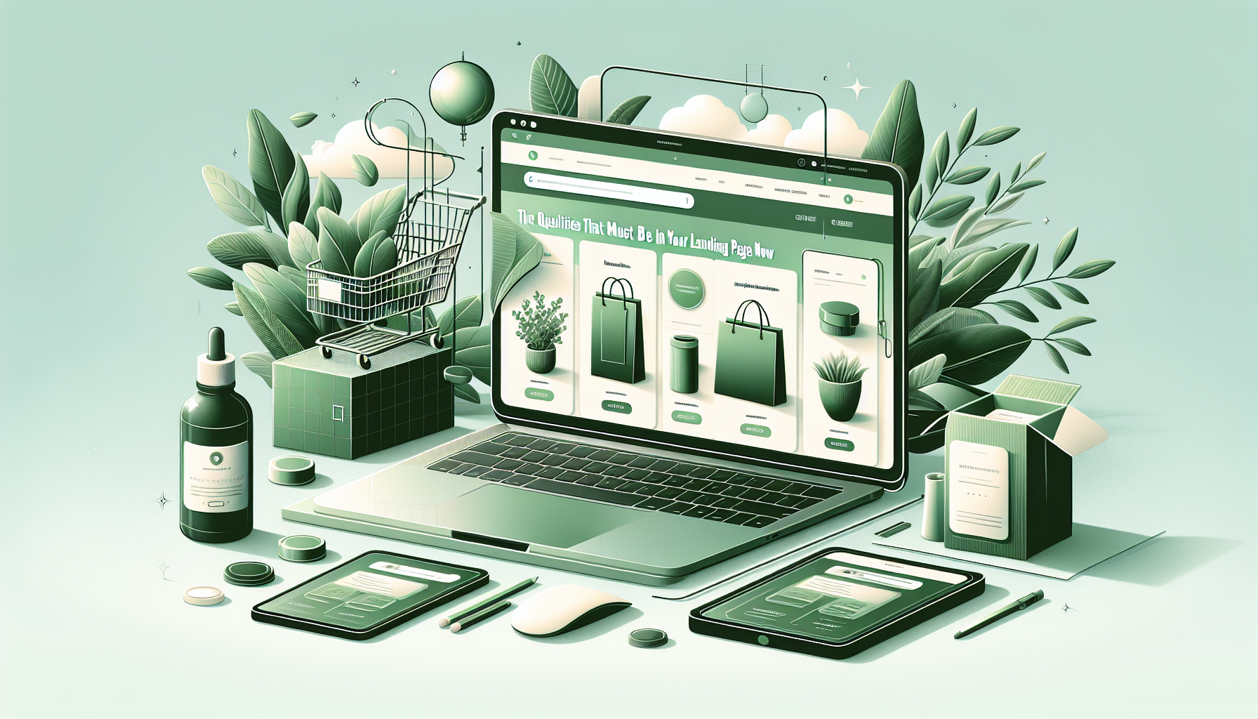 4 Cualidades que Deben Estar en tu Landing Page Ahora (2026) — ilustración