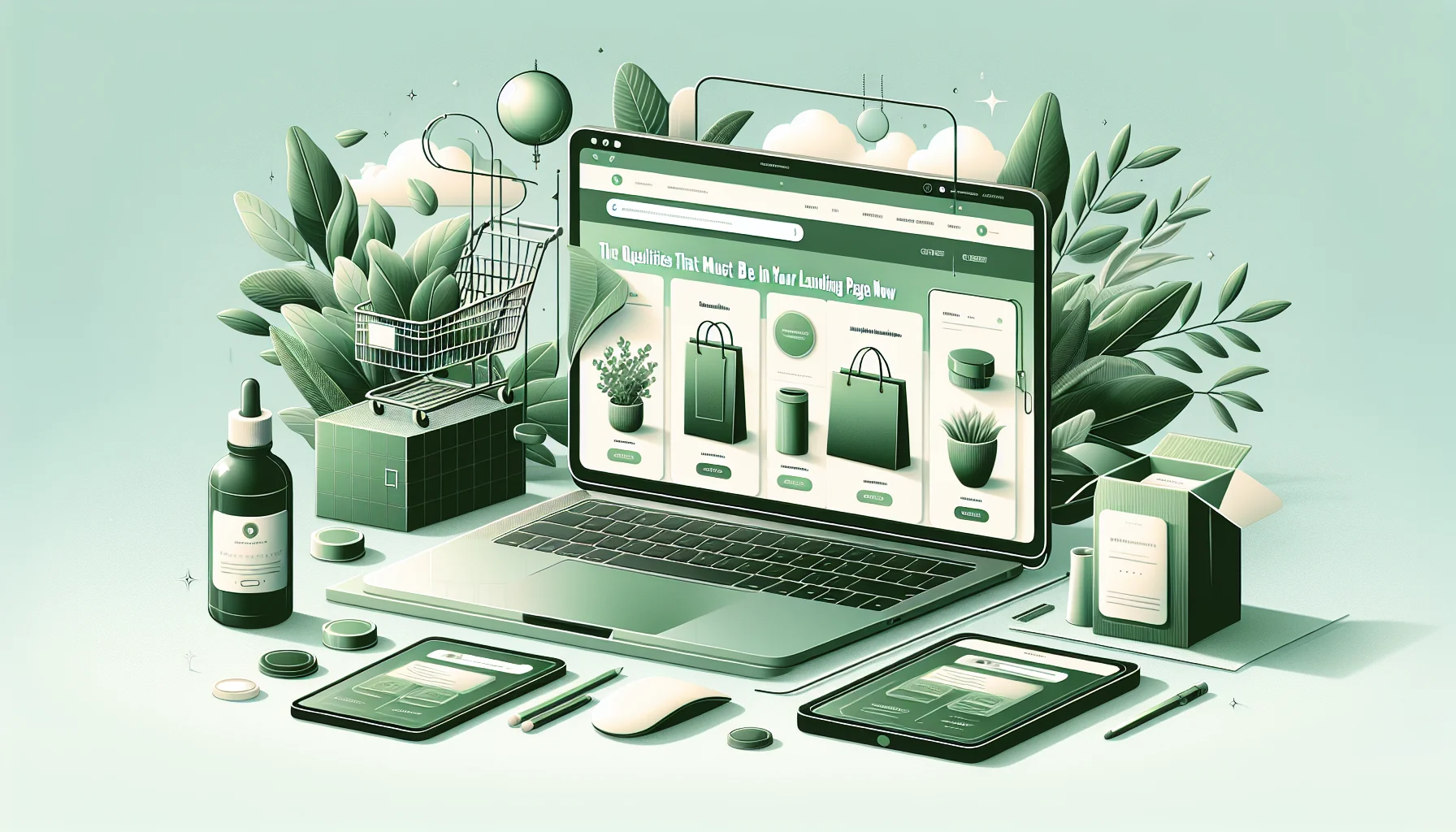 4 Cualidades que Deben Estar en tu Landing Page Ahora (2026) — ilustración