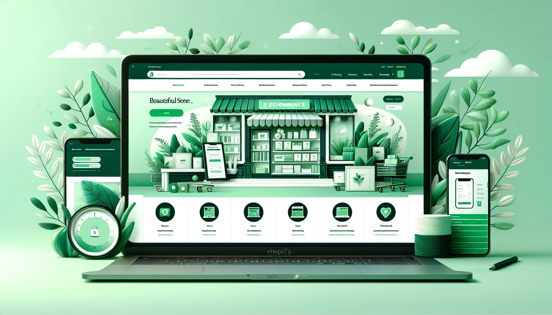La VERDAD Sobre las Tiendas MULTINICHO para Dropshipping 2026 — ilustración