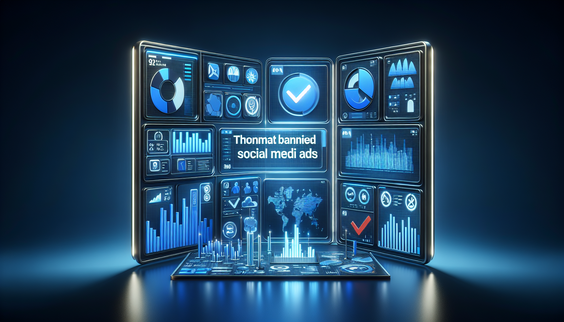 Anti baneo Facebook Ads y TikTok Ads para Dropshipping 2026 — ilustración