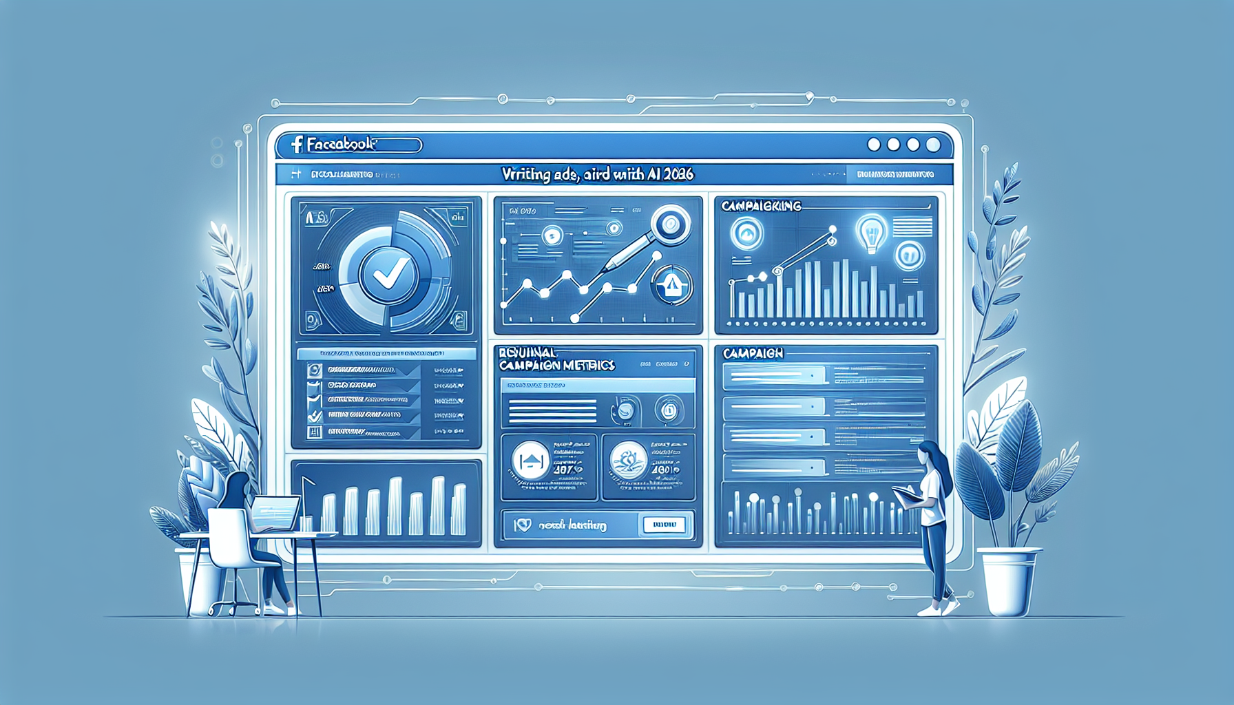 ChatGPT Facebook Ads: Cómo Escribir Anuncios con IA 2026 — ilustración