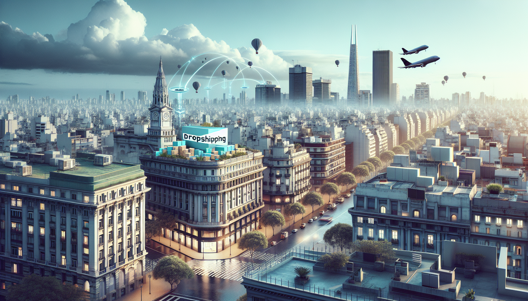 Dropshipping en Argentina: Estrategias para 2026 — ilustración