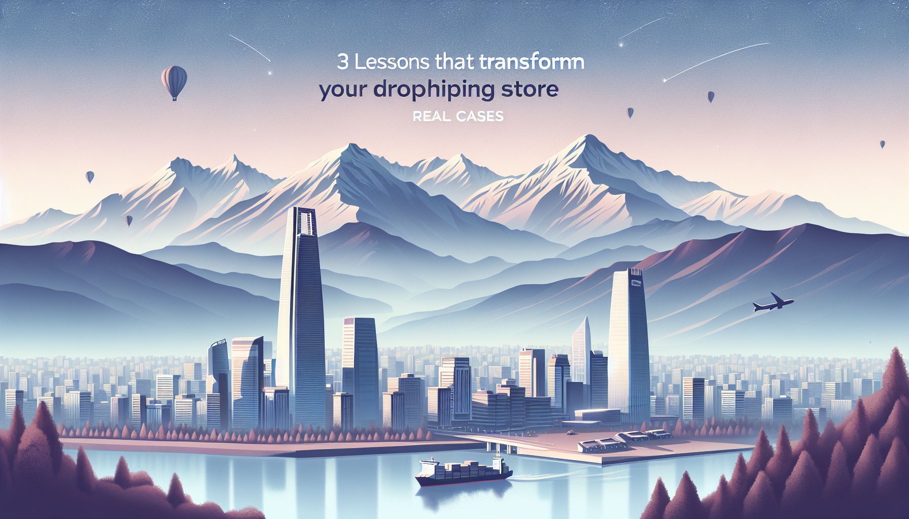 3 Lecciones Clave para Transformar tu Negocio de Dropshipping en Chile — ilustración