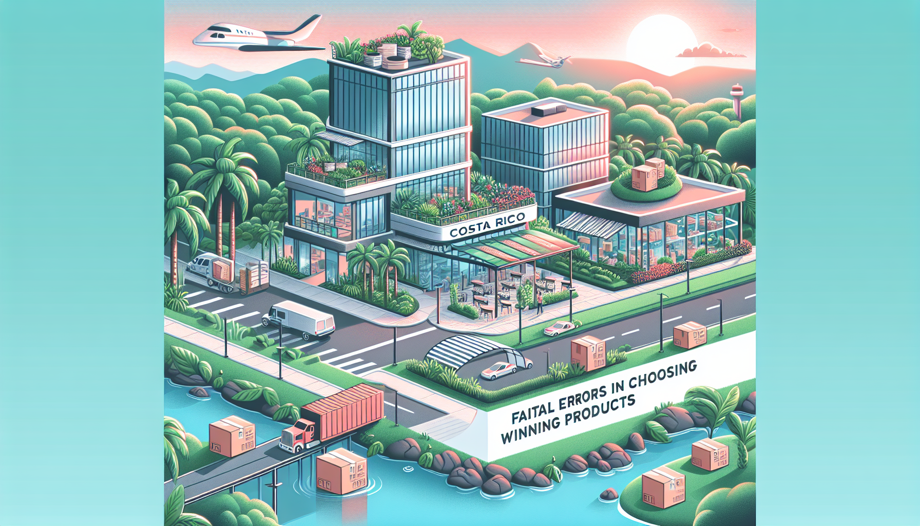 Errores Comunes al Escoger Productos de Dropshipping en Costa Rica — ilustración