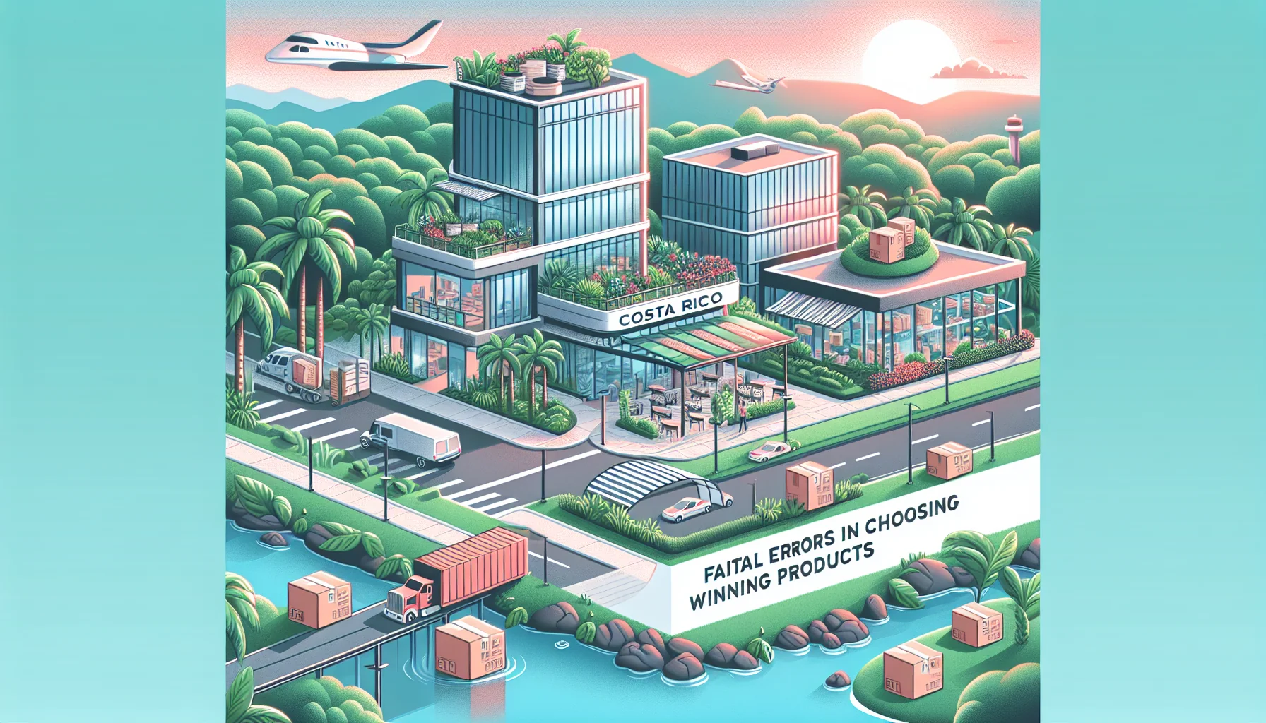 Errores Comunes al Escoger Productos de Dropshipping en Costa Rica — ilustración