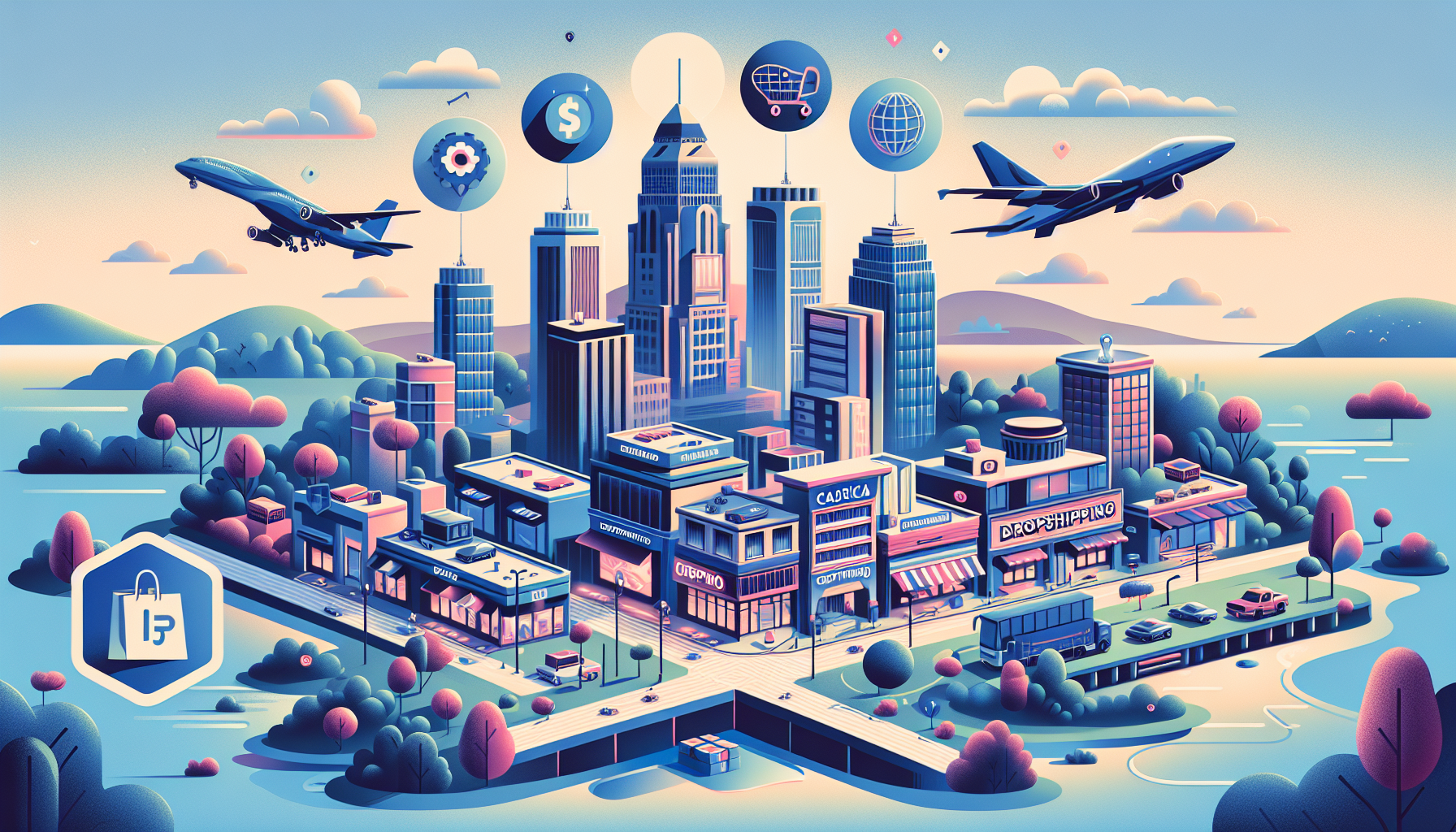 Por qué el Dropshipping es Ideal para Emprendedores en Costa Rica — ilustración