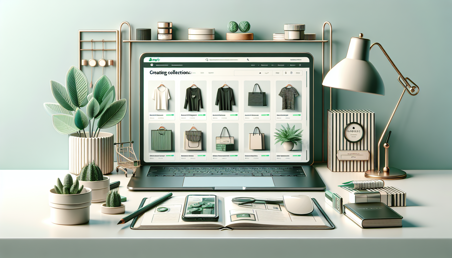 Crear Colecciones Shopify: 5 Pasos que Cambiarán tu Tienda 2026 — ilustración