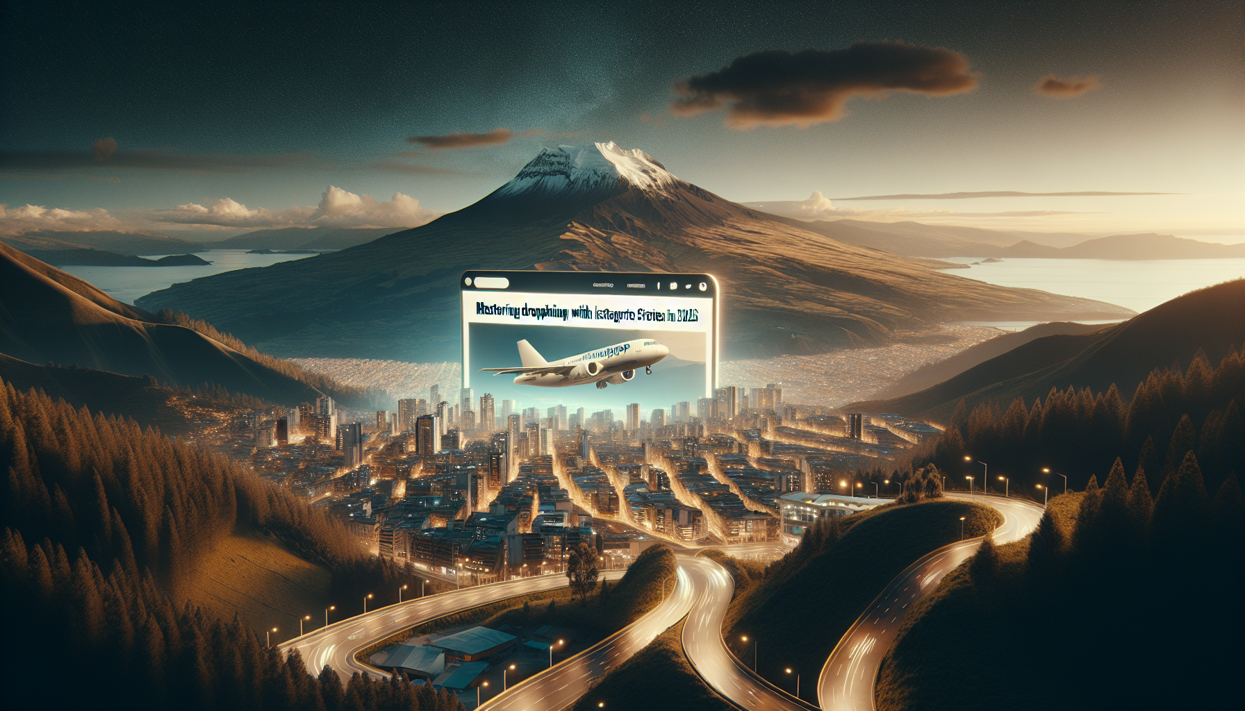 Dominando el Dropshipping en Ecuador en 2026 — ilustración