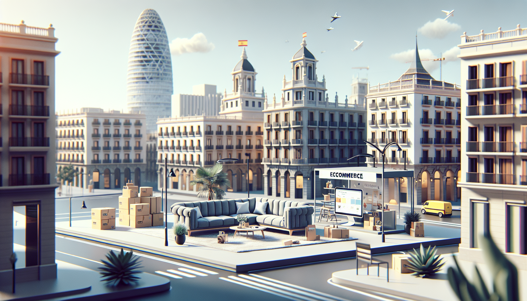 Estrategias de Dropshipping en España para 2026 — ilustración