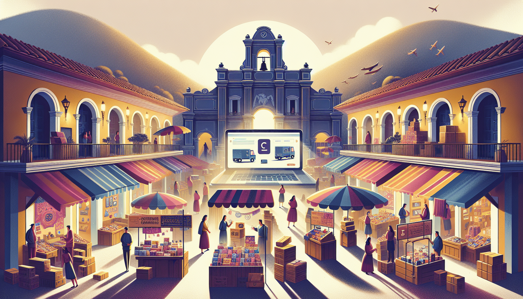 Guía Completa de Dropshipping en Guatemala 2026 — ilustración