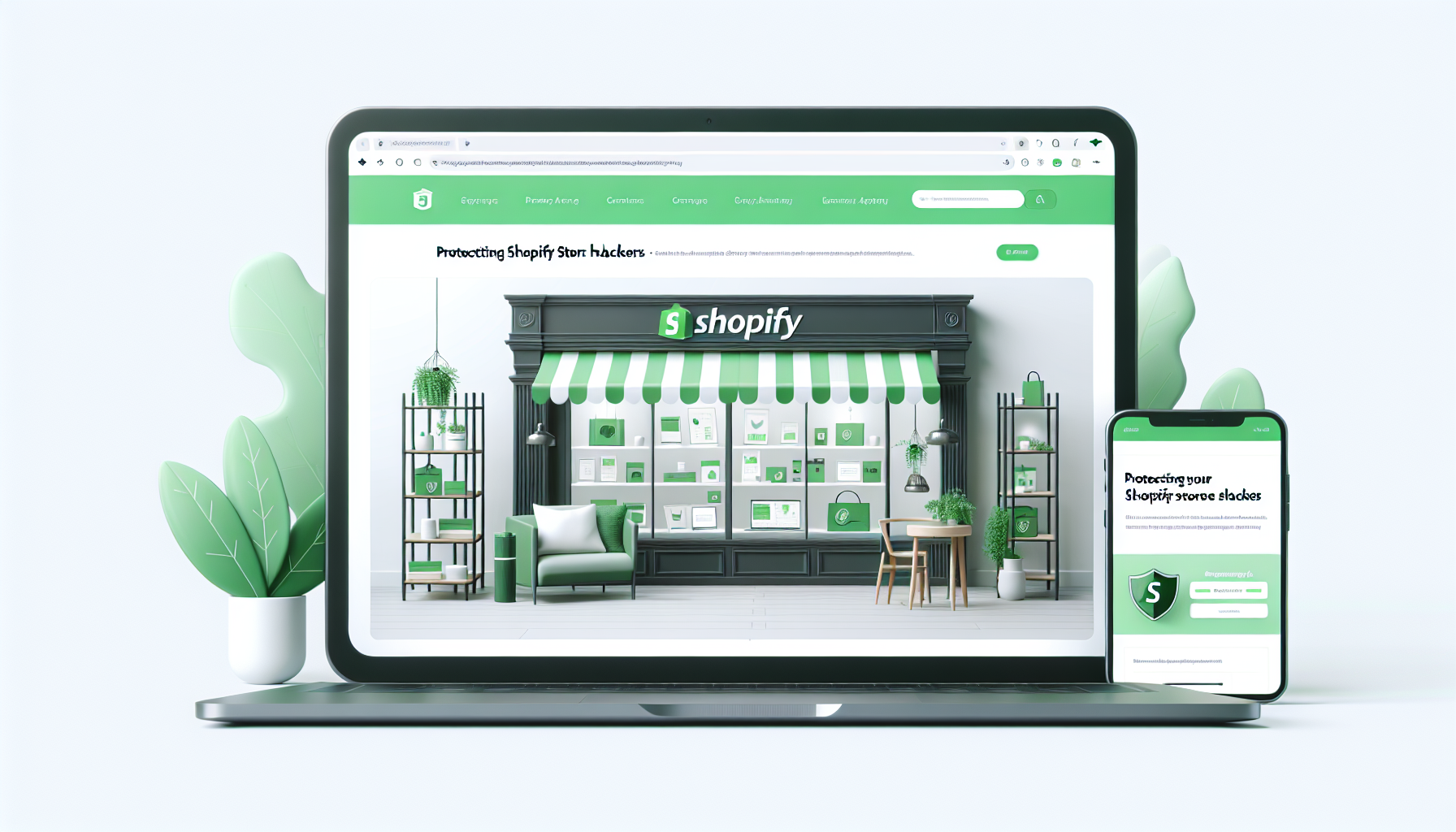 Proteger Tienda Shopify de Hackers: Método Completo 2026 — ilustración