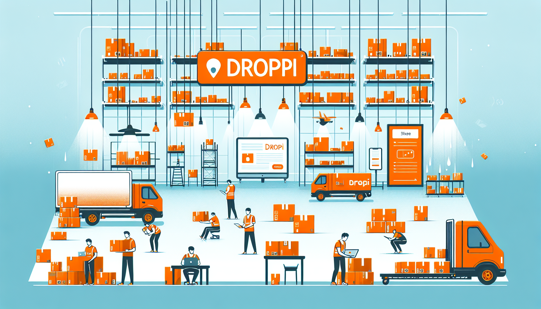 Es Dropi la Mejor Plataforma para Emprendedores en LATAM 2026 — ilustración