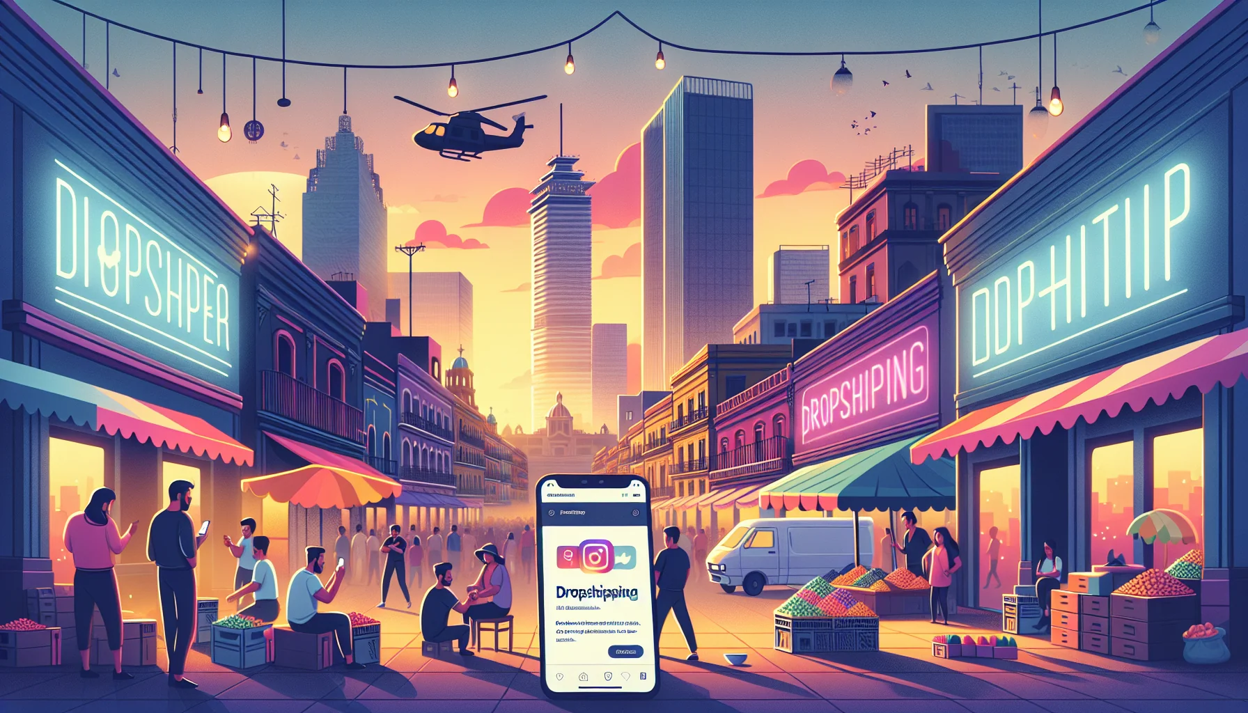 Cómo Triunfar en el Dropshipping en México en 2026 — ilustración