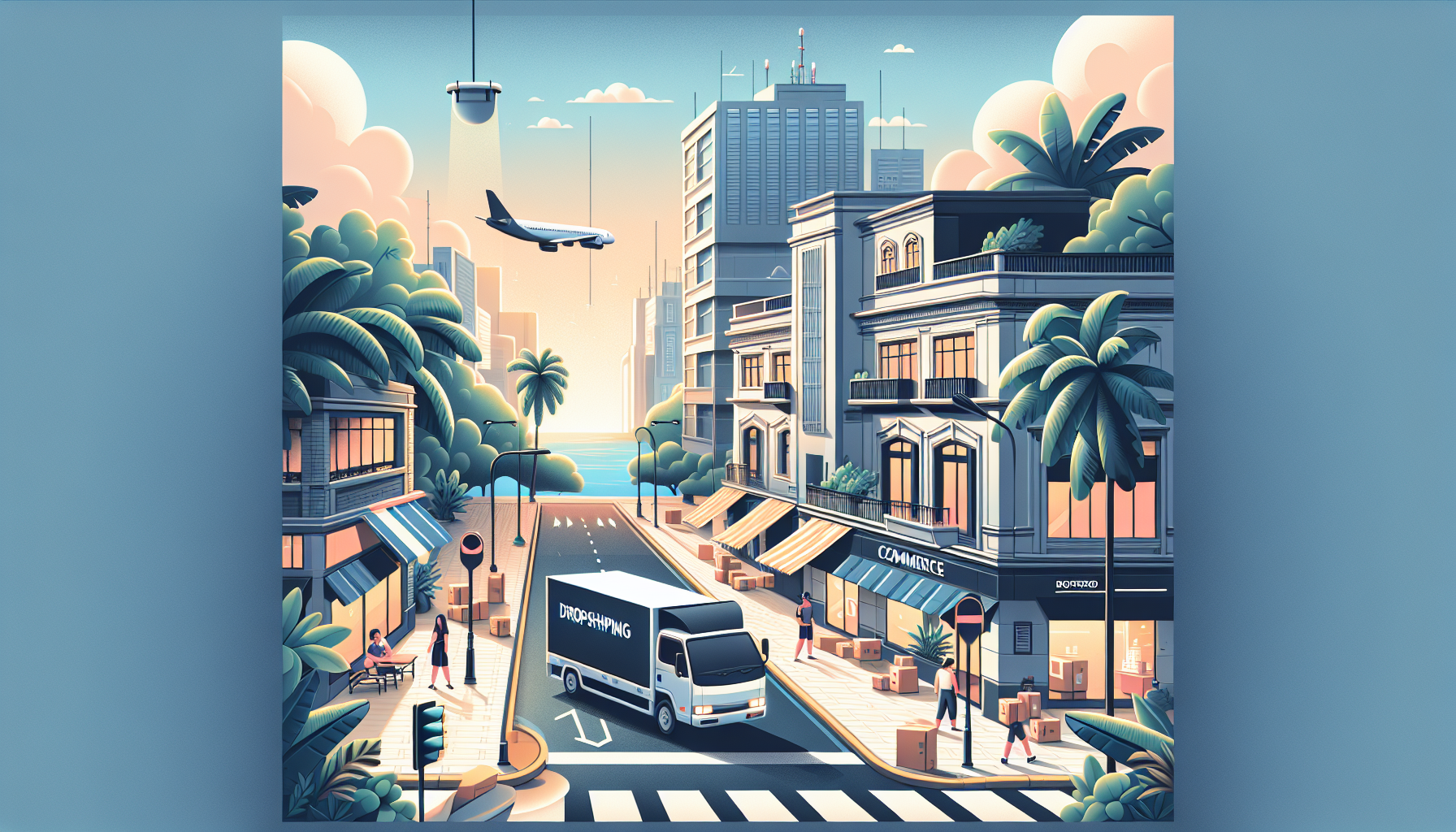 3 Claves para Impulsar tu Negocio de Dropshipping en Paraguay — ilustración