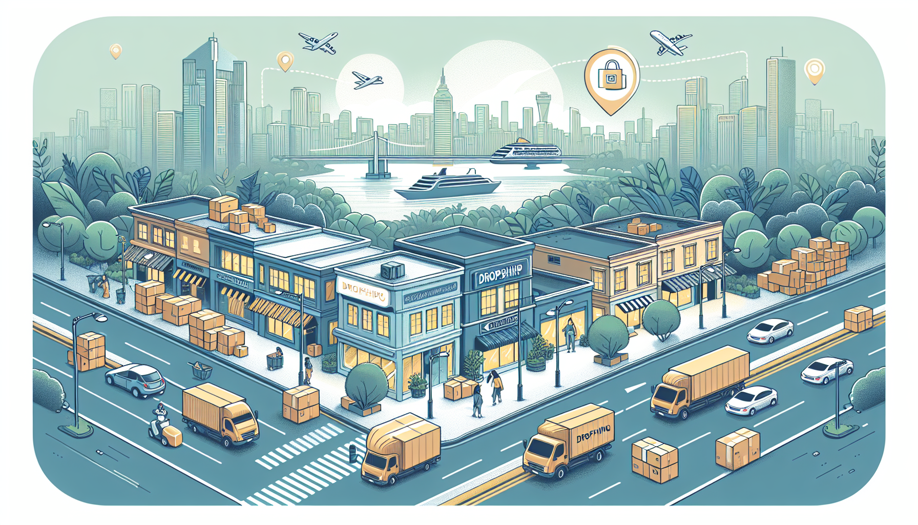 Dropshipping Contra Entrega en Paraguay: Estrategias Efectivas 2026 — ilustración