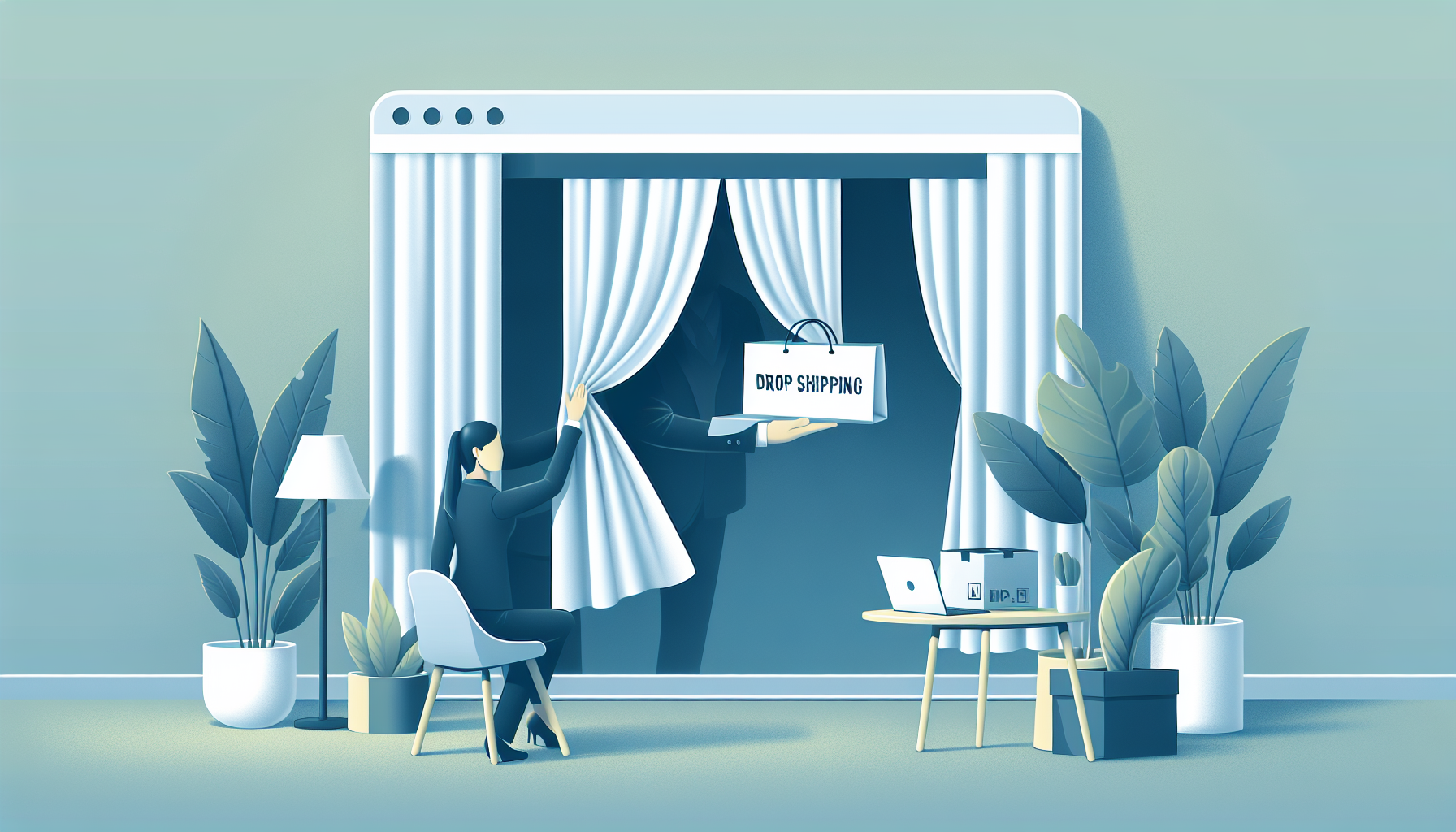 Conviértete en un Maestro del Dropshipping: La Guía Definitiva 2026 — ilustración