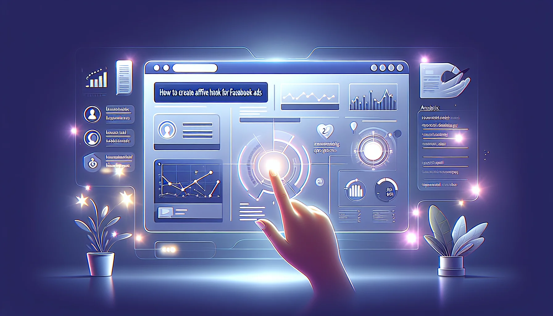 Como Crear un Hook Efectivo para tus Anuncios de Facebook Ads que Sí Convierte — ilustración