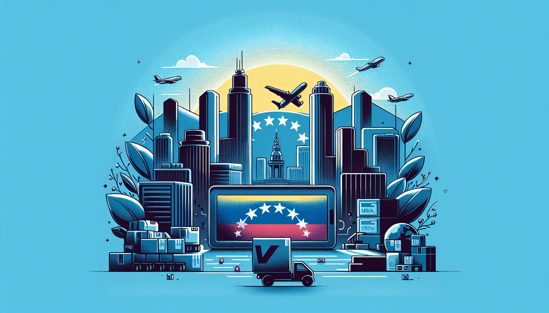 Cómo Hacer Dropshipping Contra Entrega en Venezuela — ilustración