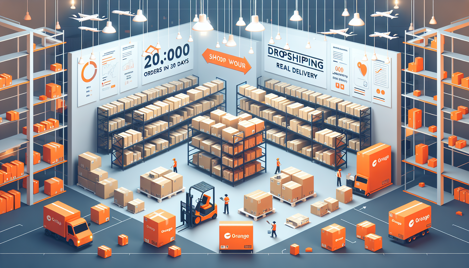 2000 Pedidos 30 Días Dropshipping: La Estrategia Real Que Funciona — ilustración