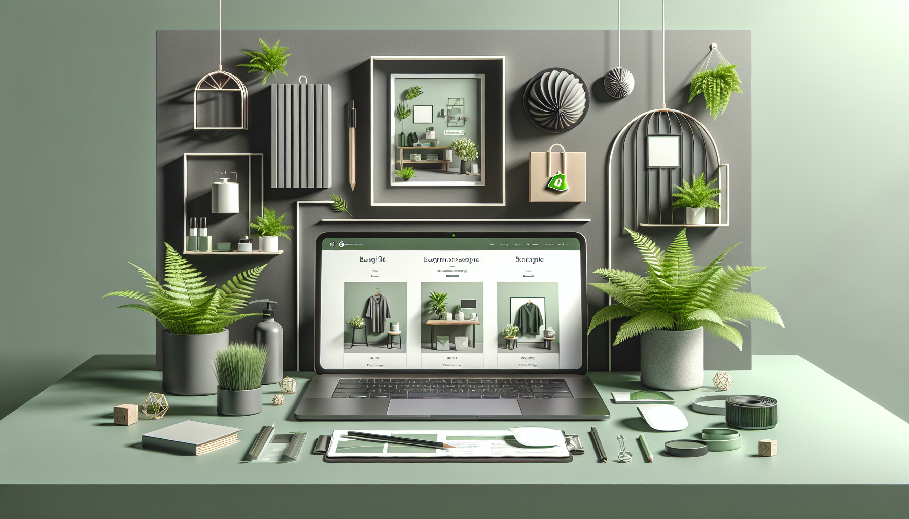 Nombre Perfecto tu Tienda Shopify: 7 Generadores que Funcionan 2026 — ilustración