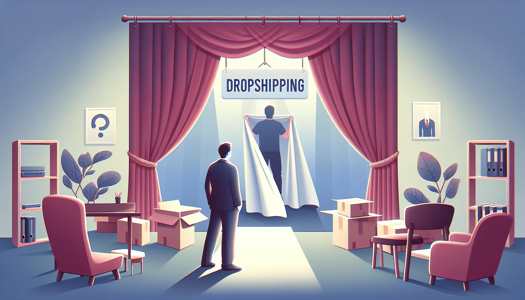 Si Contratas Personal para Dropshipping: La Gestión de Equipo Que Te Salvará — ilustración