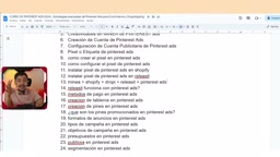 Screenshot real del video: Pinterest Ads Ecommerce: Curso Avanzado Completo 2026