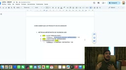 Screenshot real del video: Producto No Ganador Cómo Identificarlo: Métricas que No Mienten en 2026