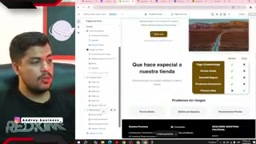 Screenshot real del video: Configurar Home Tu Tienda Shopify: La Guía Definitiva 2026