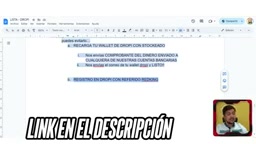 Screenshot real del video: Recargar Billetera Dropi: Cómo Meter Dinero en 3 Pasos [2026]
