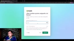 Screenshot real del video: Shopify Tutorial Español 2026: Curso Ecommerce Completo desde Cero