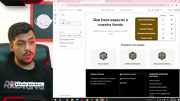 Screenshot real del video: Si tu Pie de Página Shopify No Tiene Esto Serás BANEADO 2026